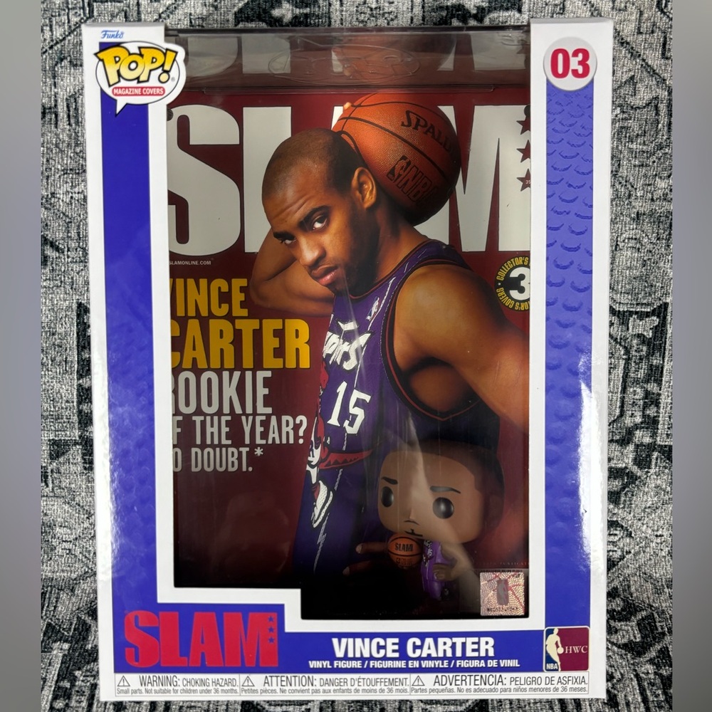 Vince Carter (Toronto Raptors) Funko Pop!‎ NBA SLAM Magazine Cover